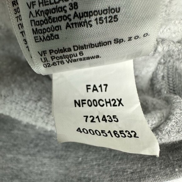 The North Face Women’s Gray Purple Hooded Long Sleeve Sweatshirt XS/C33 - Picture 8 of 15